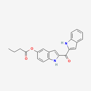 molecular formula C21H18N2O3 B3422217 D-65476 