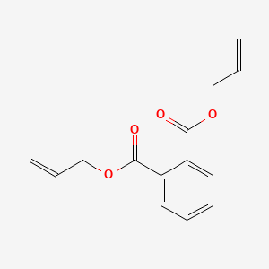 molecular formula C14H14O4<br>C6H4(CO2CH2CHCH2)2 B3422265 Diallyl phthalate CAS No. 25053-15-0