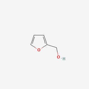 molecular formula C5H6O2 B3422359 Furfuryl alcohol CAS No. 25212-86-6