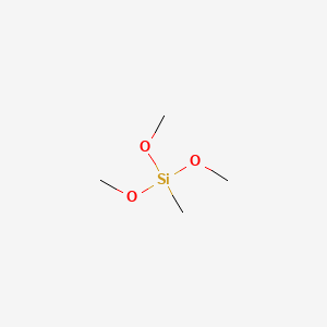 molecular formula C4H12O3Si B3422404 Methyltrimethoxysilane CAS No. 25498-02-6
