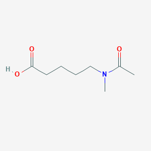molecular formula C8H15NO3 B3422494 5-(N-Methylacetamido)pentanoic acid CAS No. 25726-29-8
