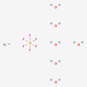 Hexafluorosilicon(2-);nickel(2+);hexahydrate