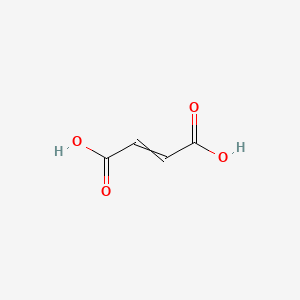 molecular formula C4H4O4<br>C4H4O4<br>COOH-CH=CHCOOH B3422593 2-Butenedioic acid CAS No. 26099-09-2