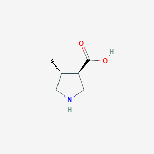 (3R,4R)-4-methylpyrrolidine-3-carboxylic acid