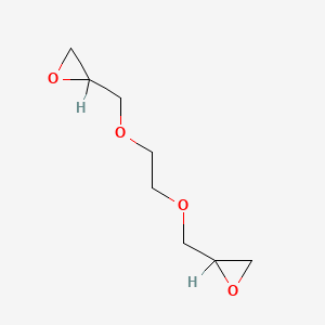 molecular formula C8H14O4 B3422698 Ethylene glycol diglycidyl ether CAS No. 26403-72-5