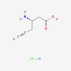 (S)-3-Amino-5-hexynoic acid hydrochloride