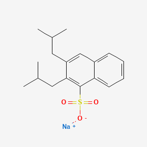 molecular formula C18H23NaO3S B3422878 Sodium diisobutylnaphthalenesulphonate CAS No. 27213-90-7
