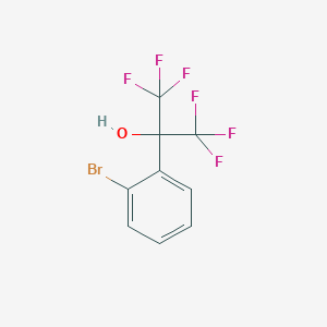 2-(2-Bromophenyl)-1,1,1,3,3,3-hexafluoropropan-2-ol