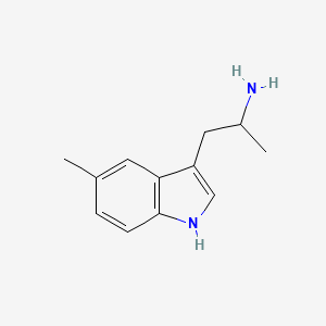 1H-Indole-3-ethanamine, alpha,5-dimethyl-