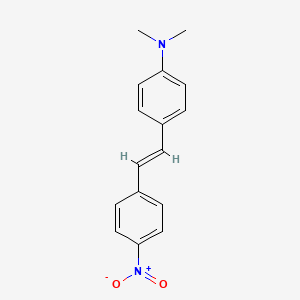 molecular formula C16H16N2O2 B3423093 4-Dimethylamino-4'-nitrostilbene CAS No. 2844-15-7