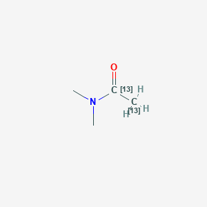molecular formula C4H9NO<br>C4H9NO<br>CH3CON(CH3)2 B3423120 N,N-Dimethyl(~13~C_2_)acetamide CAS No. 286367-73-5