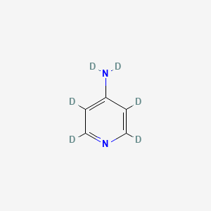 molecular formula C5H6N2 B3423128 4-Aminopyridine-d6 CAS No. 286367-79-1