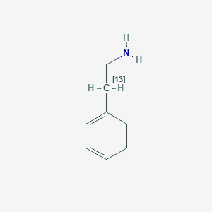 molecular formula C8H11N B3423175 2-Phenyl(2-~13~C)ethan-1-amine CAS No. 287100-58-7