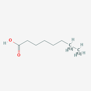 (7,8-~13~C_2_)Octanoic acid