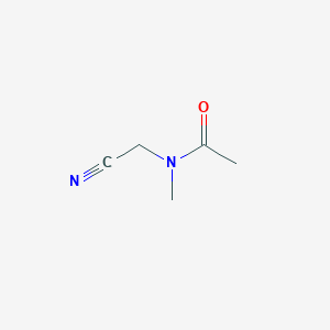 molecular formula C5H8N2O B3423215 N-(cyanomethyl)-N-methylacetamide CAS No. 28741-21-1