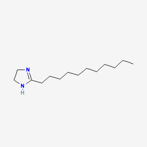 molecular formula C14H28N2 B3423292 2-Undecylimidazoline CAS No. 29249-55-6