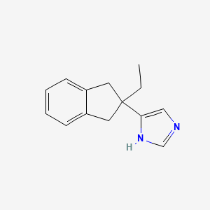 molecular formula C14H16N2 B3423573 Atipamezole CAS No. 308081-08-5