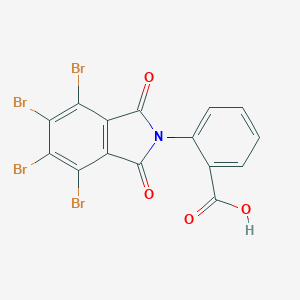 molecular formula C15H5Br4NO4 B342358 2-(4,5,6,7-tetrabromo-1,3-dioxo-1,3-dihydro-2H-isoindol-2-yl)benzoic acid 