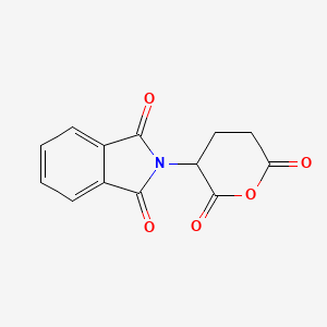molecular formula C13H9NO5 B3423592 N-Phthaloyl-DL-glutamic anhydride CAS No. 3085-92-5