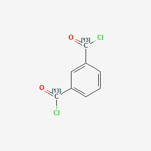 molecular formula C8H4Cl2O2 B3423606 Benzene-1,3-(~13~C_2_)dicarbonyl dichloride CAS No. 286425-30-7