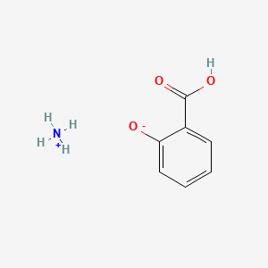 molecular formula C7H9NO3 B3423686 Ammonium salicylate CAS No. 31295-34-8
