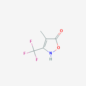 4-Methyl-3-(trifluoromethyl)isoxazol-5-ol