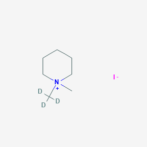 molecular formula C7H16IN B3423828 Mepiquat iodide D3 CAS No. 32317-85-4