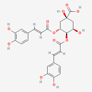 molecular formula C25H24O12 B3423847 4,5-Dicaffeoylquinic acid CAS No. 89886-31-7
