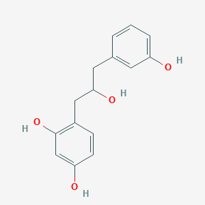 1-(2,4-Dihydroxyphenyl)-3-(3-hydroxyphenyl)propan-2-ol