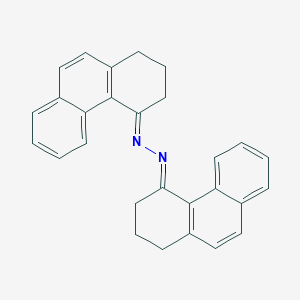 molecular formula C28H24N2 B342401 2,3-dihydro-4(1H)-phenanthrenone 2,3-dihydro-4(1H)-phenanthrenylidenehydrazone 