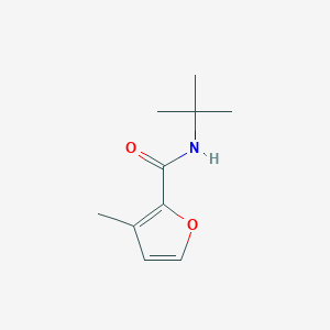 molecular formula C10H15NO2 B342424 N-(tert-butyl)-3-methyl-2-furamide 