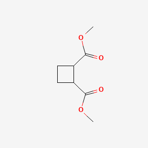 molecular formula C8H12O4 B3424294 Dimethyl cyclobutane-1,2-dicarboxylate CAS No. 3396-20-1