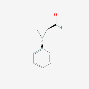molecular formula C10H10O B3424339 trans-2-Phenylcyclopropanecarboxaldehyde CAS No. 34271-31-3