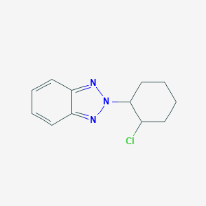 molecular formula C12H14ClN3 B342435 2-(2-chlorocyclohexyl)-2H-1,2,3-benzotriazole 