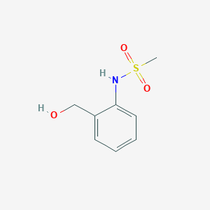 N-[2-(hydroxymethyl)phenyl]methanesulfonamide