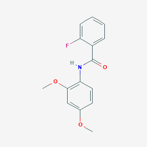 N-(2,4-dimethoxyphenyl)-2-fluorobenzamide