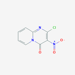 2-chloro-3-nitro-4H-pyrido[1,2-a]pyrimidin-4-one