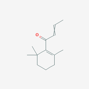 molecular formula C13H20O B3424486 2-Buten-1-one, 1-(2,6,6-trimethyl-1-cyclohexen-1-yl)-, (2Z)- CAS No. 35044-68-9