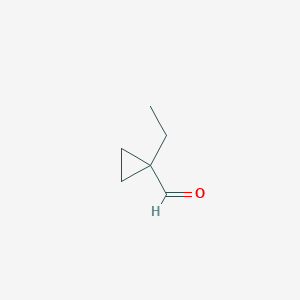 molecular formula C6H10O B3424524 1-Ethylcyclopropane-1-carbaldehyde CAS No. 35358-40-8