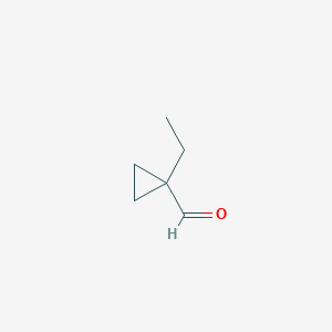 molecular formula C6H10O B3424524 Ethyl-1 cyclopropancarboxaldehyd CAS No. 35358-40-8