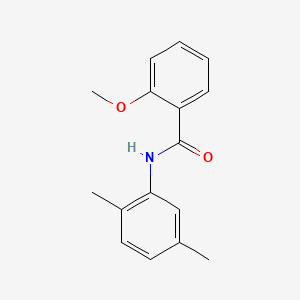 molecular formula C16H17NO2 B3424531 N-(2,5-dimethylphenyl)-2-methoxybenzamide CAS No. 353783-62-7