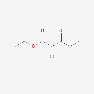 molecular formula C8H13ClO3 B3424535 Ethyl 2-chloro-4-methyl-3-oxopentanoate CAS No. 35391-60-7