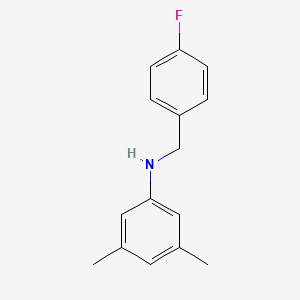 N-(4-Fluorobenzyl)-3,5-dimethylaniline
