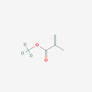 molecular formula C5H8O2 B3424606 Methyl-D3 methacrylate CAS No. 35777-12-9