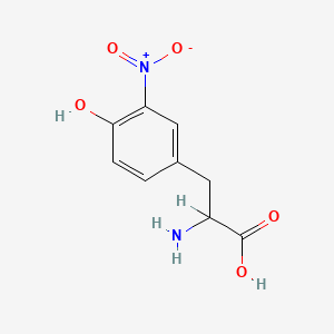 molecular formula C9H10N2O5 B3424624 3-Nitro-L-tyrosine CAS No. 3604-79-3