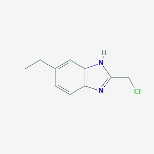 2-(chloromethyl)-6-ethyl-1H-benzimidazole