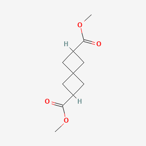 molecular formula C11H16O4 B3424968 Dimethyl Spiro[3.3]heptane-2,6-dicarboxylate CAS No. 37942-79-3