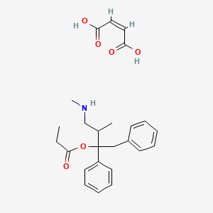 molecular formula C25H31NO6 B3425124 Nor Propoxyphene Maleate Salt CAS No. 38910-73-5