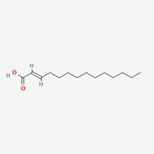 2-Tetradecenoic acid
