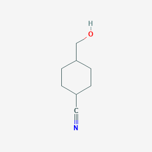B3425188 4-(Hydroxymethyl)cyclohexane-1-carbonitrile CAS No. 39779-20-9